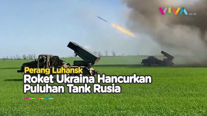 Ratusan Prajurit Rusia Tewas Dihantam Roket Ukraina