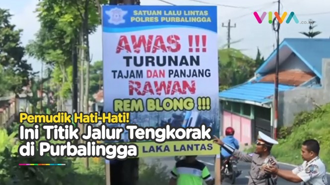 Titik Jalur Tengkorak yang Dilintasi Pemudik Pulau Jawa