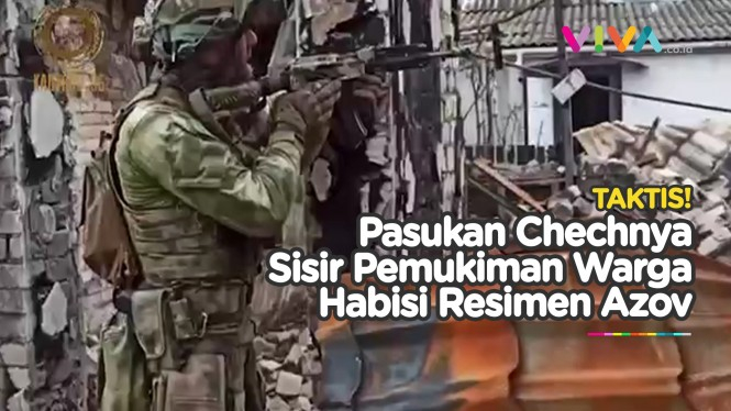 NGERI! Pasukan Chechnya Eksekusi Resimen Azov