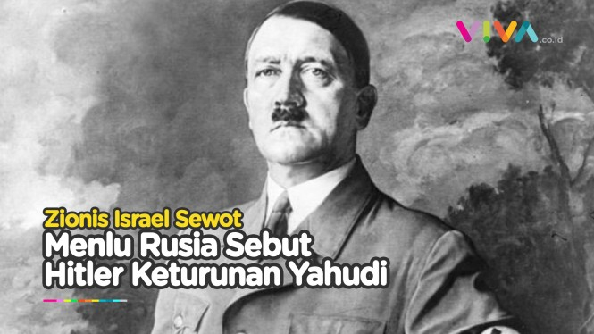 Israel Kecam Komentar Menlu Rusia, Hitler Keturunan Yahudi