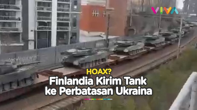 Heboh! Finlandia Kirim Puluhan Tank ke Perbatasan Rusia