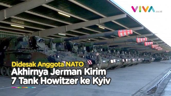 Digertak Anggota NATO, Jerman Kirim 7 Tank Howitzer ke Kyiv