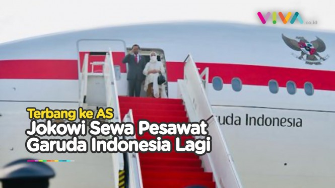 Alasan Jokowi Ngga Naik Pesawat Kepresidenan ke AS
