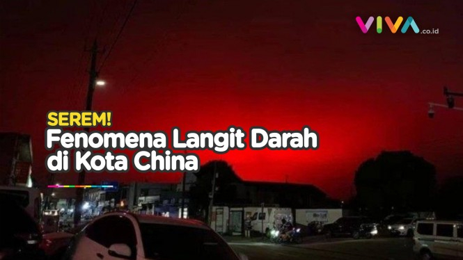 TERKUAK! Penyebab Langit China Berubah Jadi Semerah 'Darah'