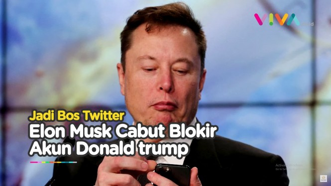 Sebut Tindakan Bodoh, Elon Musk Cabut Blokir Twitter Trump