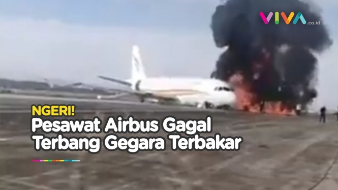 MEMBARA! Pesawat China Berisi Ratusan Orang Terbakar Hebat