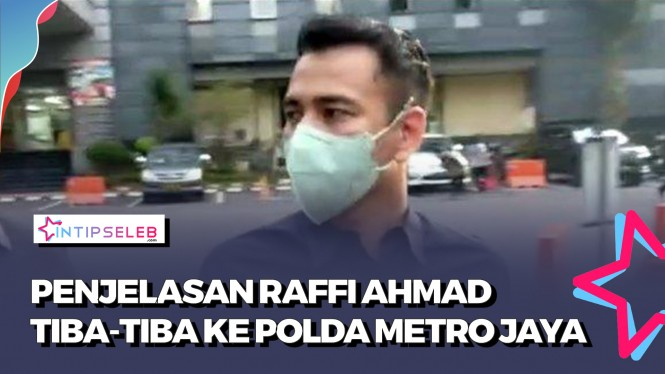 Raffi Ahmad Datangi Polda Metro Jaya, Laporkan Medina Zein?