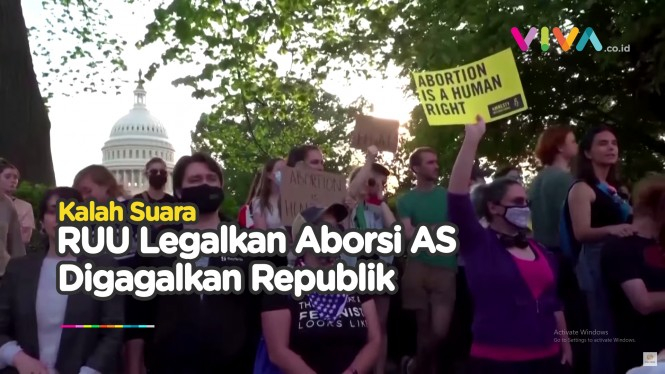 RUU 'Legalkan Aborsi' di Amerika Serikat Telah Pupus