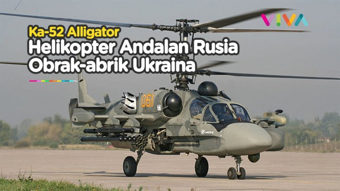 Ka-52 Alligator Rusia Robek Pertahanan Lawan