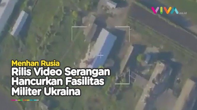 Rusia Serang Ribuan Fasilitas Militer Ukraina