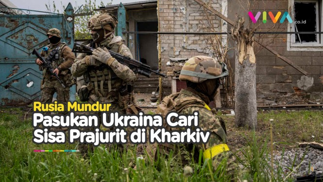 Pasukan Ukraina Sisir Kharkiv, Cari Tentara yang Tersisa