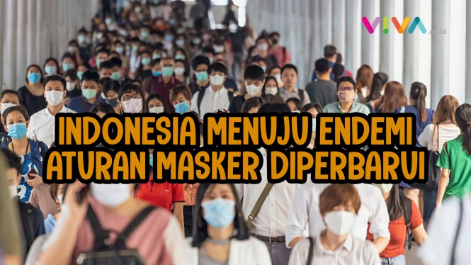 Menuju Endemi Jokowi Longgarkan Penggunaan Masker