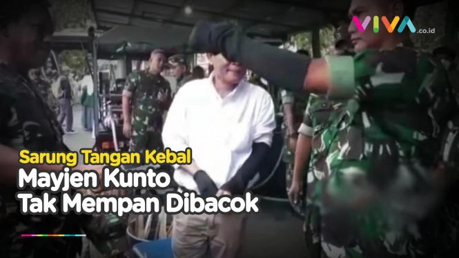 Detik-detik Tangan Mayjen TNI Kunto Disayat Pakai Golok