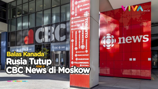 Sengit! Rusia Tutup Kantor CBC News di Moskow