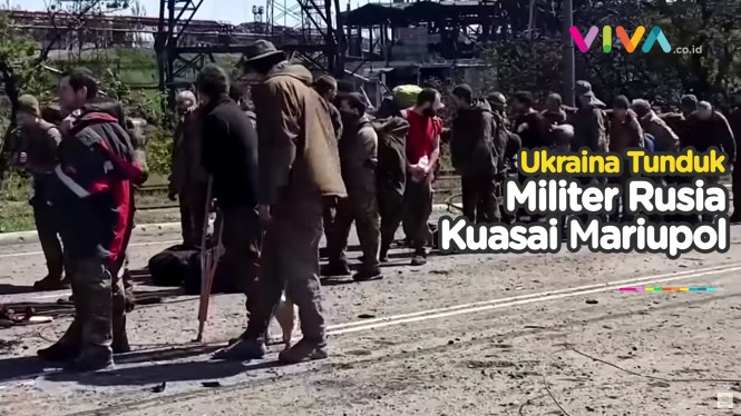 Minta Ampun! Hampir 1 000 Tentara Ukraina di Mariupol Tunduk