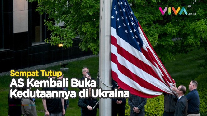 Akhirnya! Amerika Serikat Membuka Kembali kedutaan di Kyiv