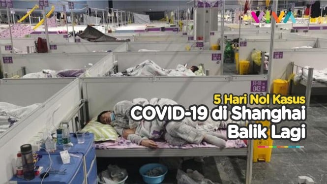 Sempat Nol Kasus, Shanghai Umumkan Kasus Infeksi Covid-19