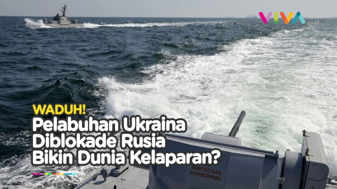 Pelabuhan Ukraina Diblokade Rusia