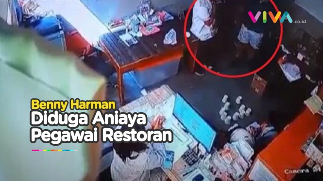 Benny Harman Dituduh Aniaya Staf Restoran