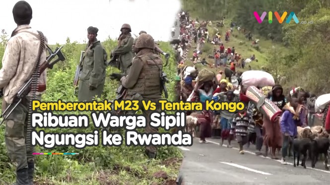 Ribuan Warga Kongo Selamatkan Diri dari Pertempuran Kibumba