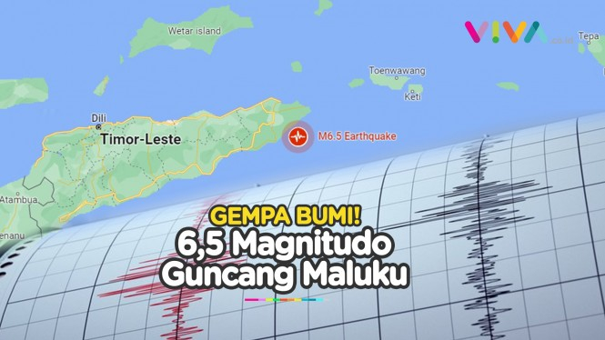 Gempa Maluku Barat Terasa Hingga Timor Leste