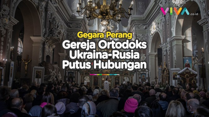 Gereja Ortodoks Ukraina Nyatakan Kemerdekaan dari Rusia