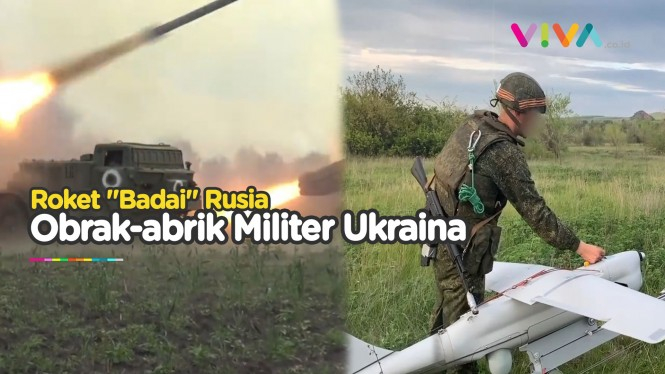 Tanpa Jeda! Roket 'Badai' Andalan Putin Gerus Ranpur Ukraina