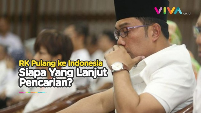 Ridwan Kamil Pulang Ke Indonesia, Sosok Ini Lanjut Pencarian