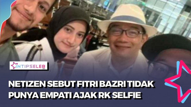 Ajak Ridwan Kamil Selfie, Fitri Bazri Minta Maaf