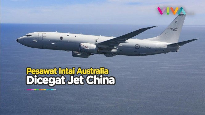 Australia Ngamuk, Pesawat Pengintainya Dicegat Jet China