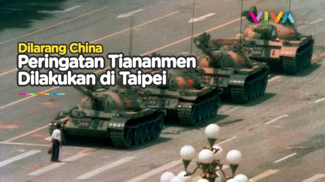 Ratusan Orang Berkumpul Peringati Pembantaian Tiananmen