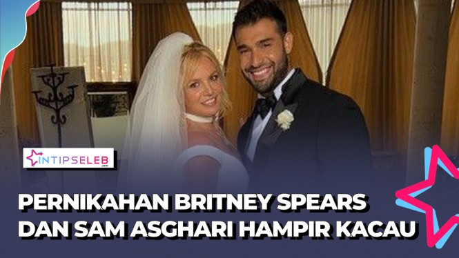 Momen Pernikahan Britney Spears Sempat Diwarnai Kekacauan