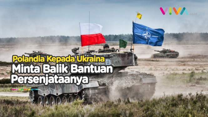 Tega Polandia Tagih Senjata Perang yang Diberikan ke Ukraina