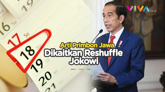Arti Jokowi Reshuffle Kabinet Rabu Pahing Bukan Rabu Pon