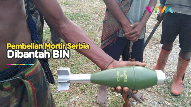 BIN Bantah Beli Ribuan Mortir Serbia untuk Operasi di Papua