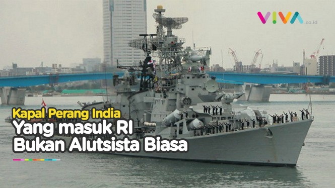 Masuk Indonesia, 2 Kapal Perang India Ini Siluman