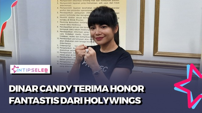 Dinar Candy Terima Honor Fantastis Usai Tanding di Holywings
