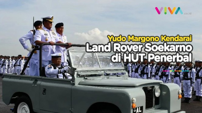 KSAL Yudo Margono Gunakan Jeep Soekarno