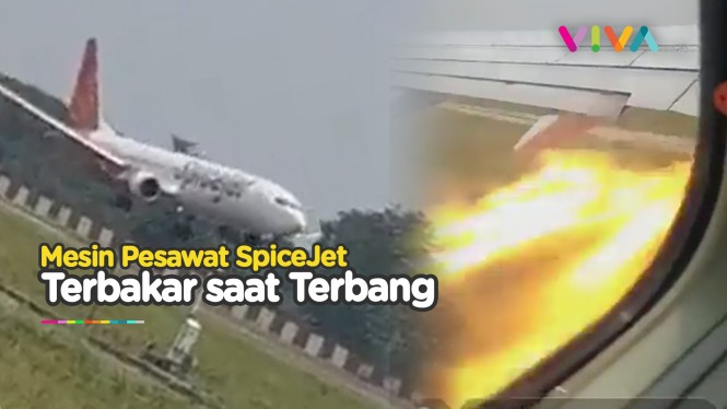 Aksi Heroik Wanita Kendalikan Pesawat saat Mesin Terbakar