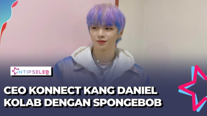 Lucu! Kang Daniel Kolaborasi Bareng Spongebob Squarepants
