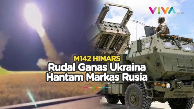 Rudal M142 HIMARS Melesat ke Udara Rusia
