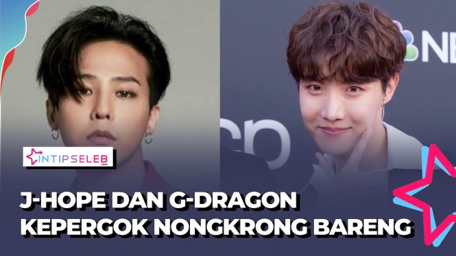 Fans Heboh, G-Dragon BIGBANG dan J-Hope BTS Hangout Bareng