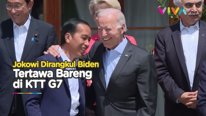 Momen Jokowi 'Ditinju' PM Inggris & Diistimewakan di KTT G7