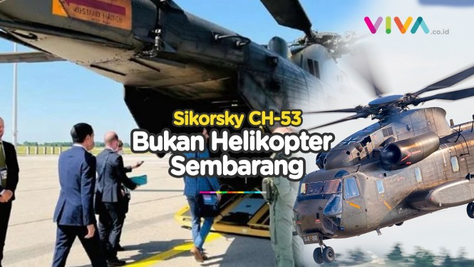 Helikopter Sikorsky CH-35 yang Dipakai Jokowi Jadi Rebutan