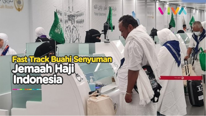 Jemaah Haji Indonesia Dapat Layanan Fast Travel