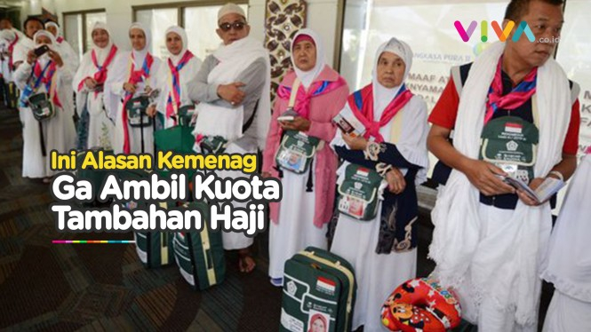 Indonesia Nggak Pakai 10 000 Kuota Haji Tambahan, Ternyata