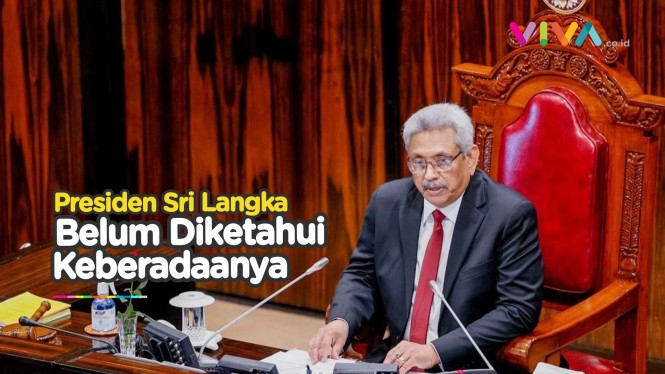 Presiden Sri Lanka Gotabaya Rajapaksa Ngumpet di Mana?