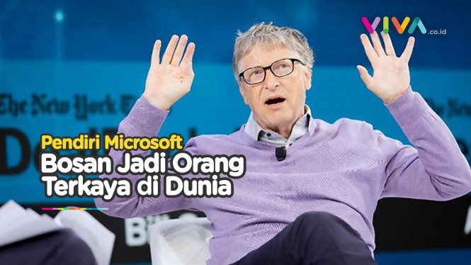 Bill Gates Bosan Jadi Orang Terkaya, Habiskan Uang untuk Ini