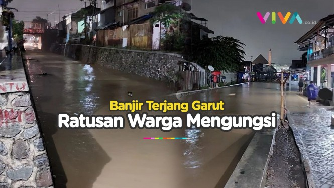 Tragedi Banjir Bandang Hantui Wargai Dua Kecamatan di Garut