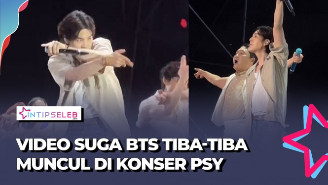 Momen Suga BTS dan PSY Tampil Bareng Nyanyikan "That That"